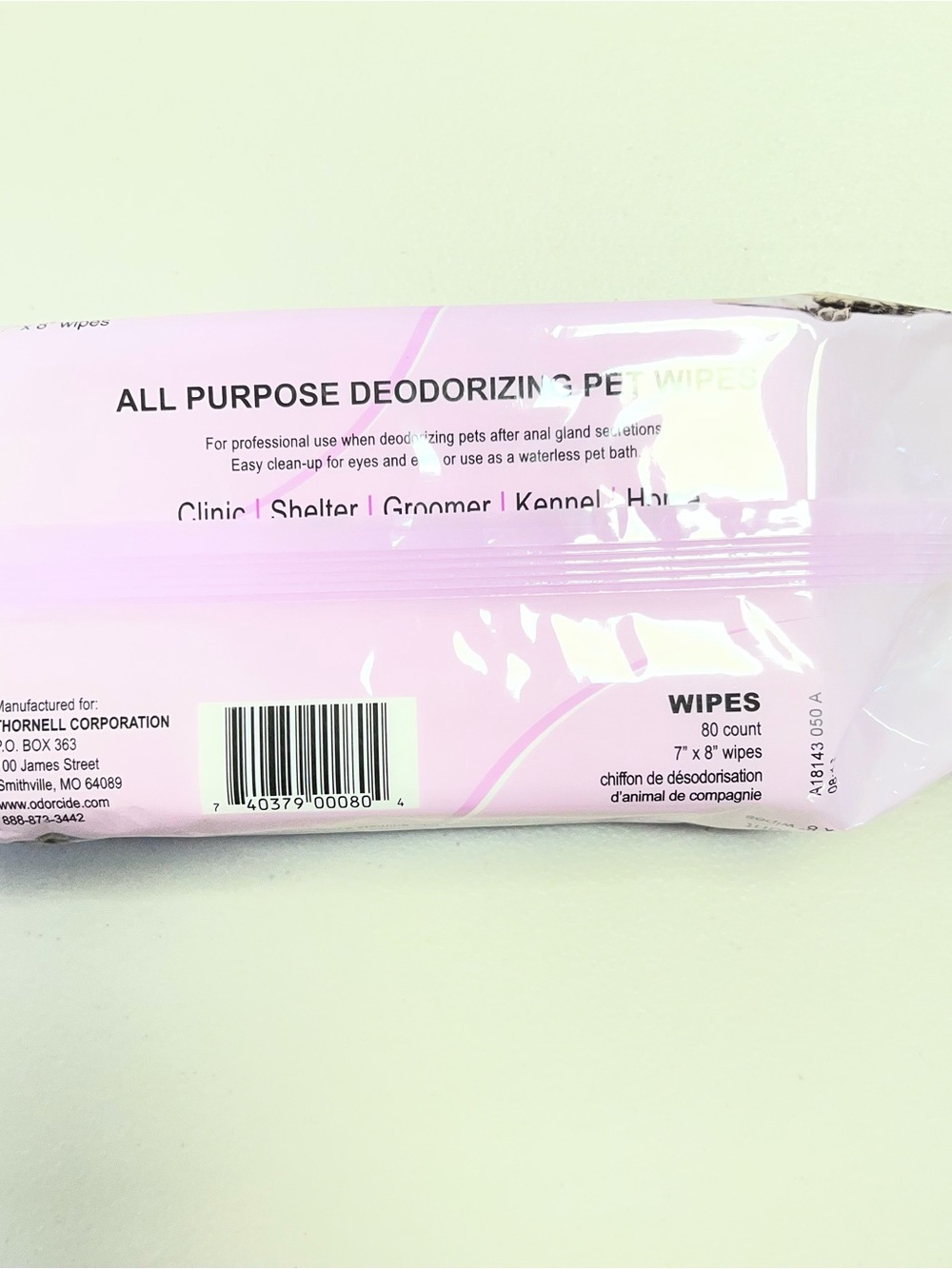 NIB Odorcide Odor Eliminating Deodorizing Pet Wipes Dog Cat Grooming - Picture 3 of 9